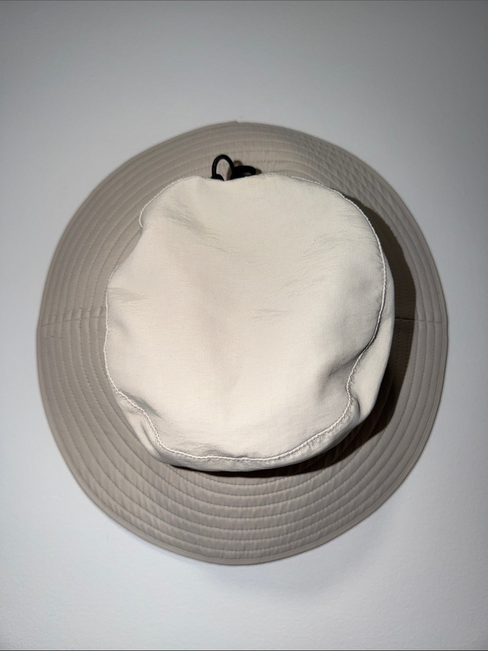 Eddie Bauer S/M Cream Sport UPF50+ Vented Packable Breathable Boonie Hat